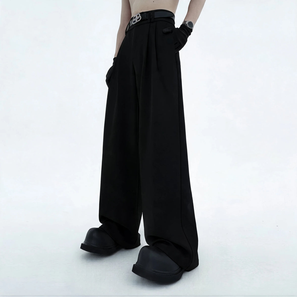 Opium Elegance Wide Pants - Fuga Studios