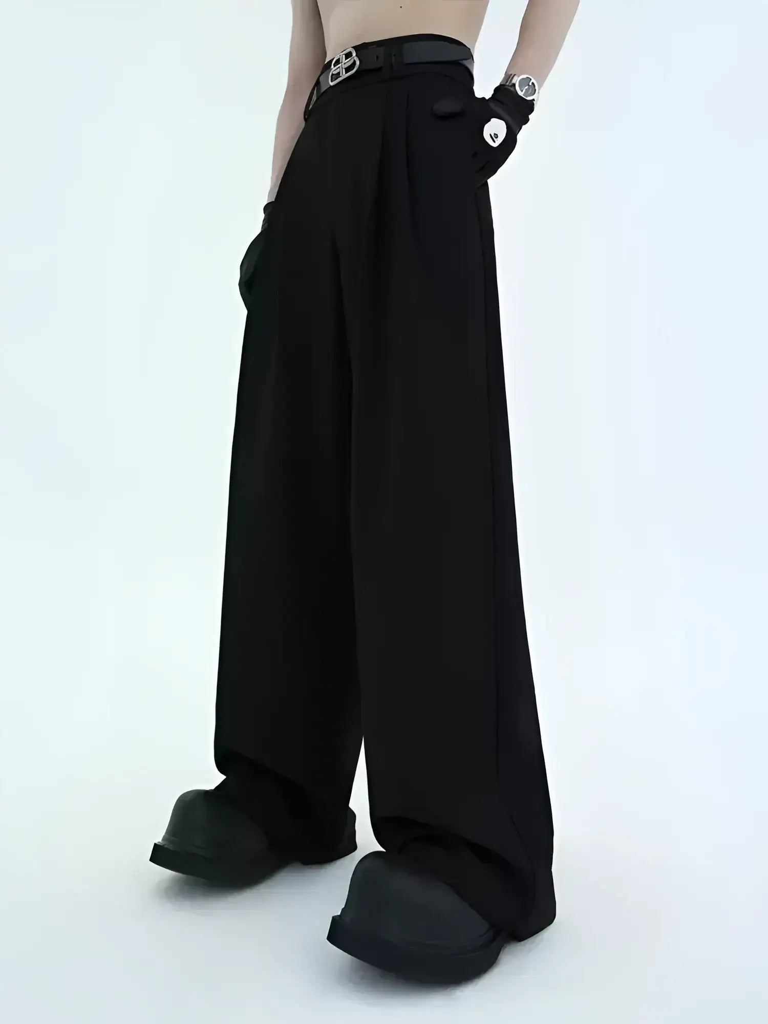 Opium Elegance Wide Pants - Fuga Studios