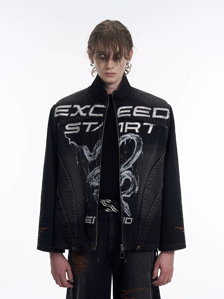 Opium EXCEED START Denim Jacket - Fuga Studios