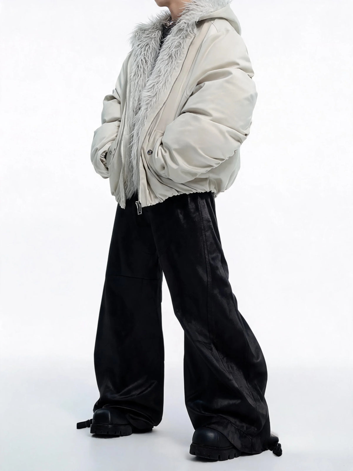Opium Faux Fur Puffer Jacket - Fuga Studios