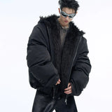 Opium Faux Fur Puffer Jacket