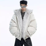 Opium Faux Fur Puffer Jacket