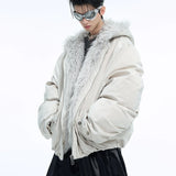 Opium Faux Fur Puffer Jacket