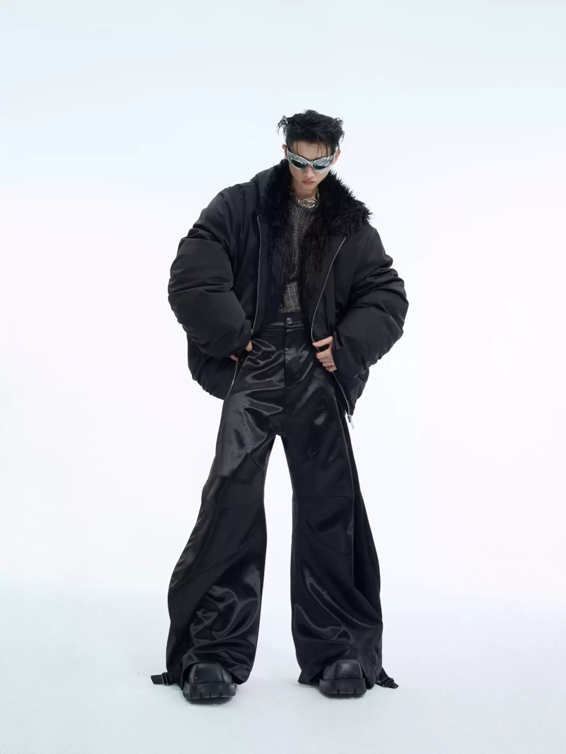 Opium Faux Fur Puffer Jacket - Fuga Studios