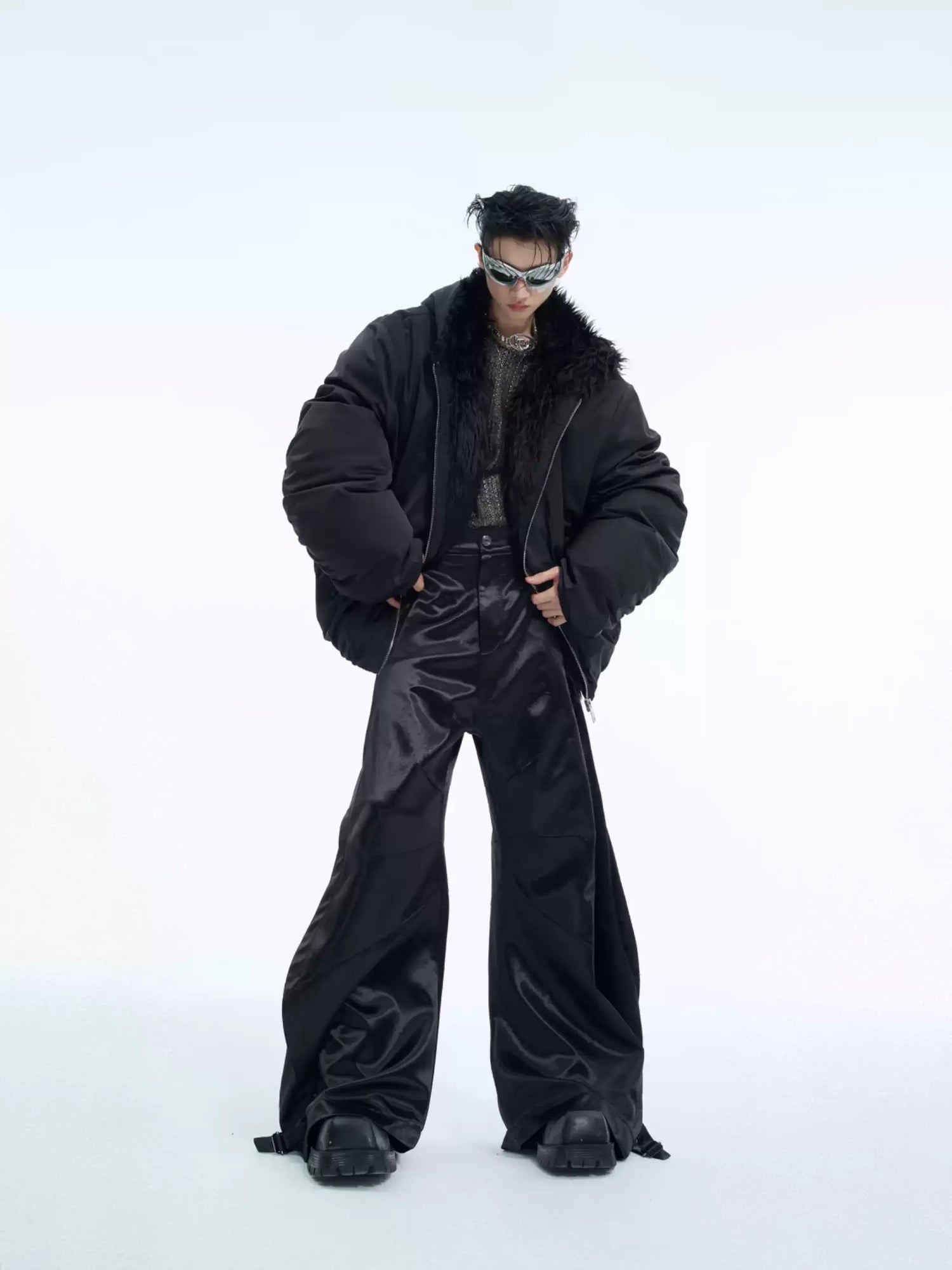 Opium Faux Fur Puffer Jacket - Fuga Studios