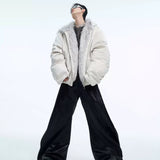 Opium Faux Fur Puffer Jacket