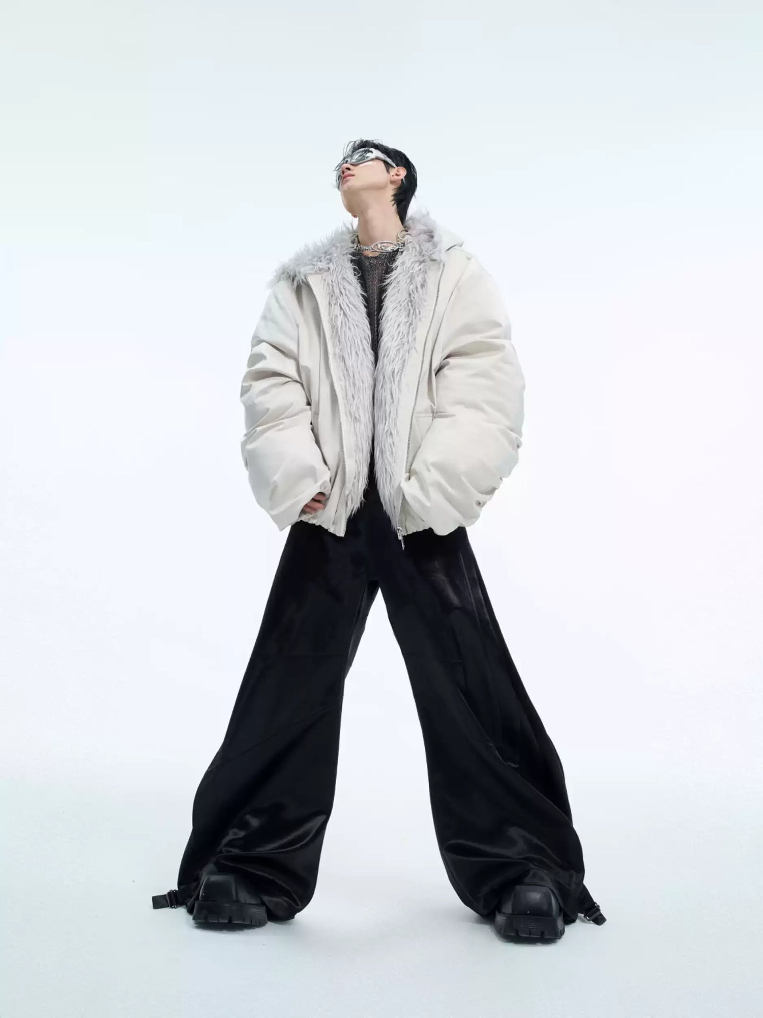Opium Faux Fur Puffer Jacket - Fuga Studios