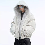Opium Faux Fur Puffer Jacket