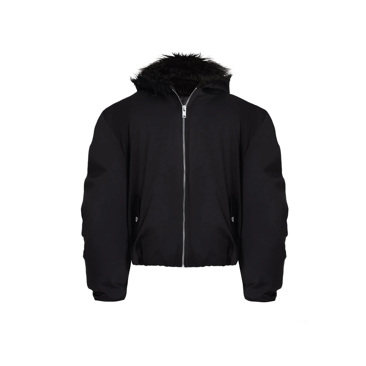 Opium Puffer. Faux Fur Collar, Oversized. | Fūga Studios