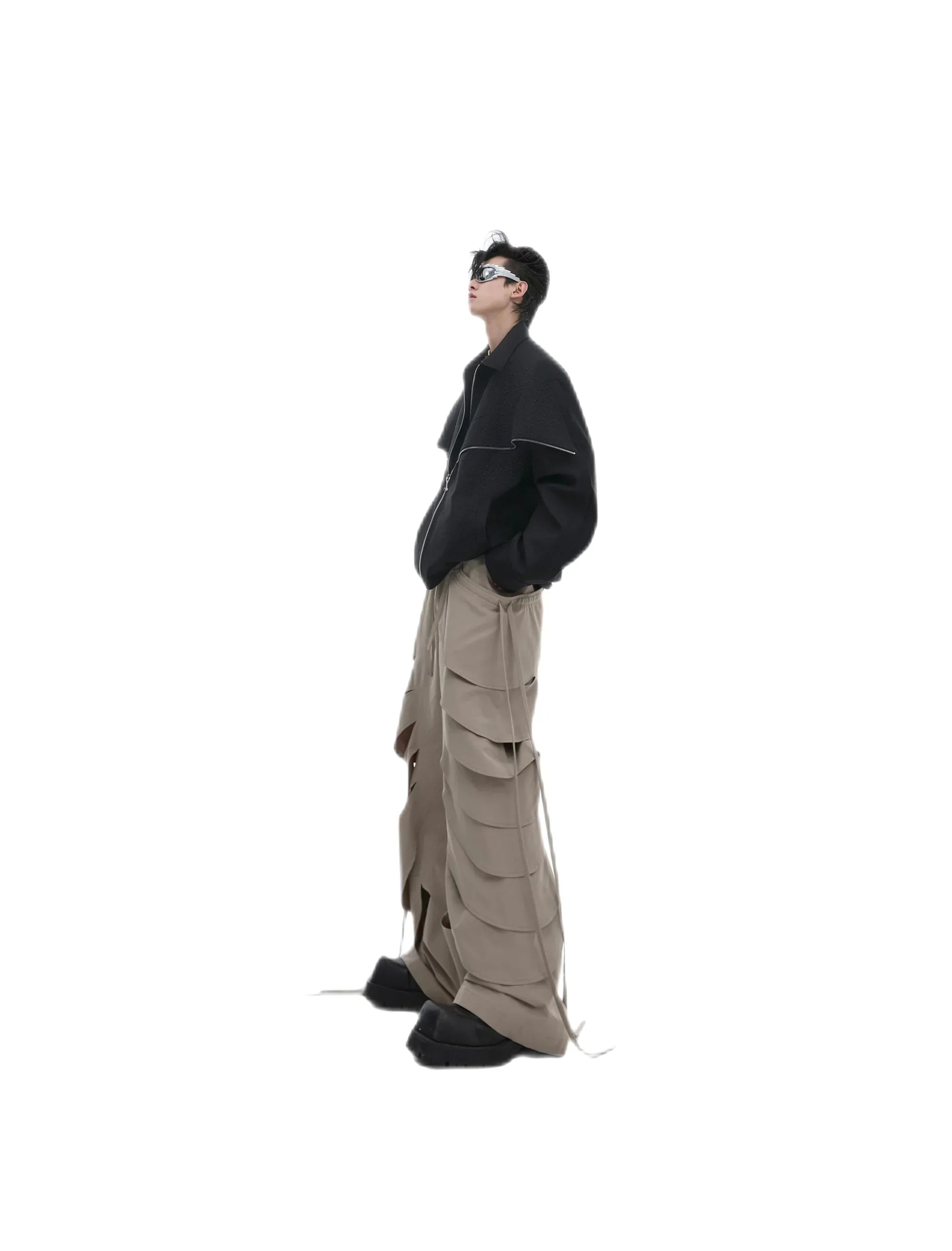 Opium Flared Casual Pants - Fuga Studios