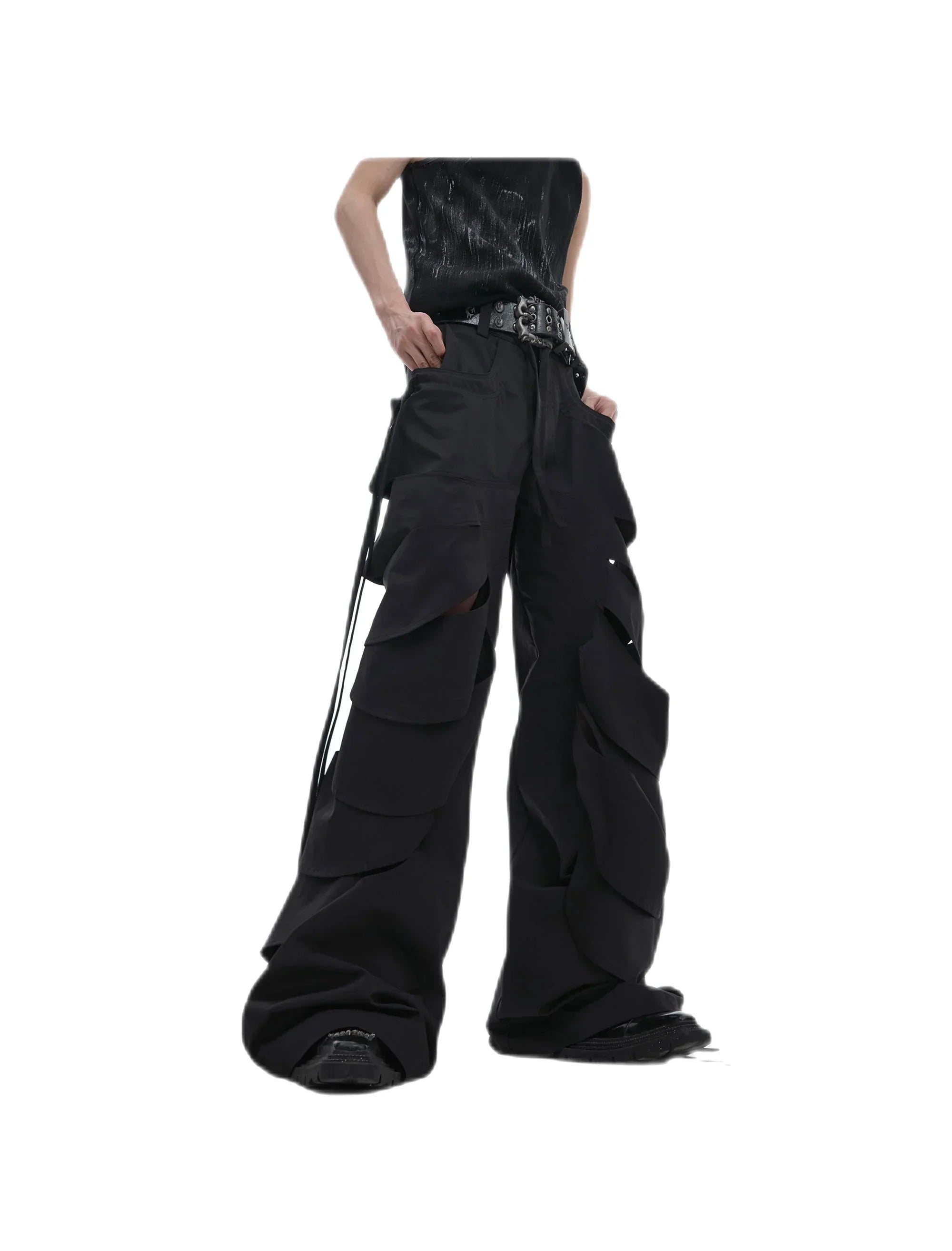 Opium Flared Casual Pants - Fuga Studios