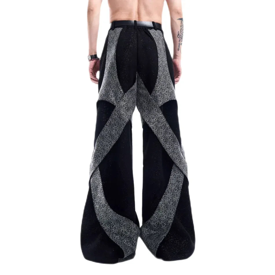 Opium Fractal Noir Pants - Fuga Studios