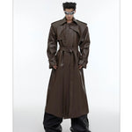 Opium Full Leather Coat - Fuga Studios
