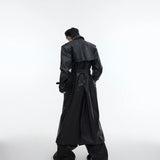 Opium Full Leather Coat - Fuga Studios