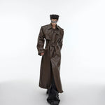 Opium Full Leather Coat - Fuga Studios