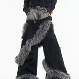 Opium Fur Spiral Flare Jeans - Fuga Studios