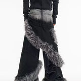 Opium Fur Spiral Flare Jeans - Fuga Studios
