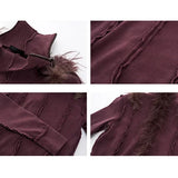 Opium Fuzzy Shoulder Sweater - Fuga Studios