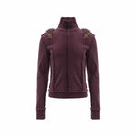 Opium Fuzzy Shoulder Sweater - Fuga Studios