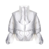 Opium Geometric Winter Puffer Jacket - Fuga Studios