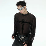 Opium Gothic Mesh Top - Fuga Studios