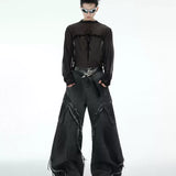 Opium Gothic Mesh Top - Fuga Studios