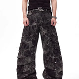 Opium Gothic Multi-Layer Wide Pants - Fuga Studios