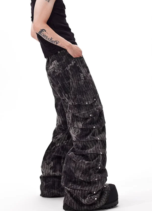 Opium Gothic Multi-Layer Wide Pants - Fuga Studios