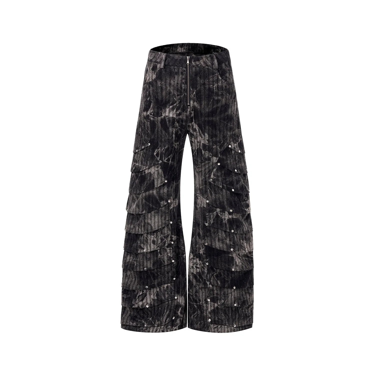 Opium Gothic Multi-Layer Wide Pants | Limited Edition | Fūga Opium Gothic Multi-Layer Wide Pants | Limited Edition | Fūga