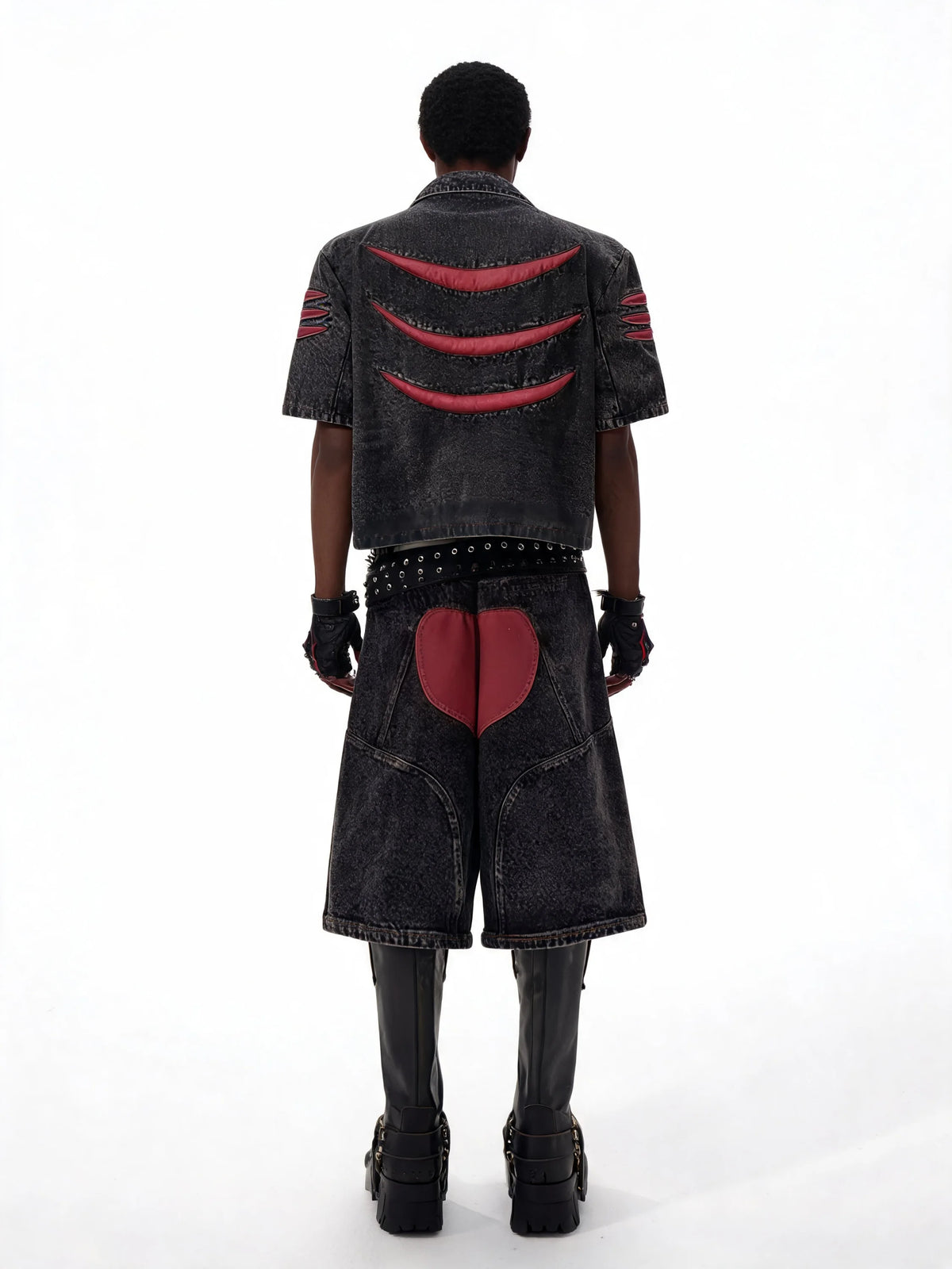 Opium Gothic Warrior Denim Set - Fuga Studios