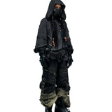 Opium Gradient Multi-Pocket Cargo Pants - Fuga Studios