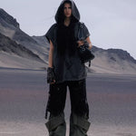 Opium Gradient Multi-Pocket Cargo Pants - Fuga Studios