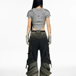 Opium Gradient Multi-Pocket Cargo Pants - Fuga Studios