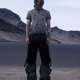 Opium Gradient Multi-Pocket Cargo Pants - Fuga Studios