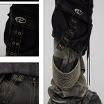 Opium Gradient Multi-Pocket Cargo Pants - Fuga Studios