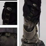 Opium Gradient Multi-Pocket Cargo Pants - Fuga Studios
