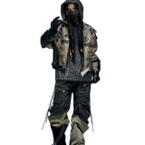 Opium Gradient Multi-Pocket Cargo Pants - Fuga Studios