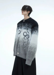 Opium Gradient Snake Cardigan - Fuga Studios