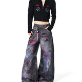 Opium Широкие джинсы Graffiti Art