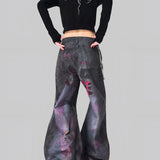 Opium Широкие джинсы Graffiti Art