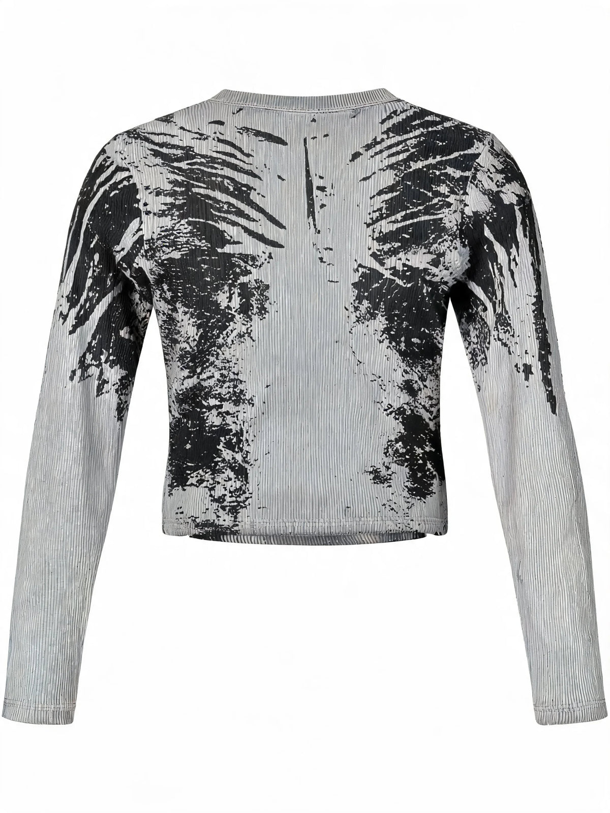 Opium Grunge Print Longsleeve Top - Fuga Studios