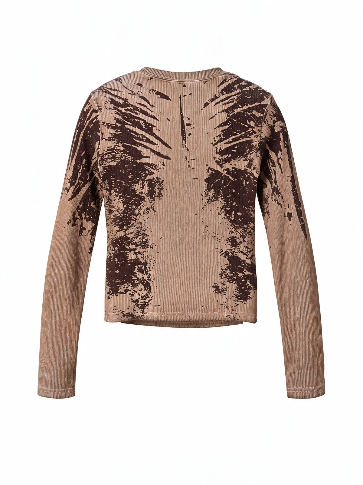 Opium Grunge Print Longsleeve Top - Fuga Studios