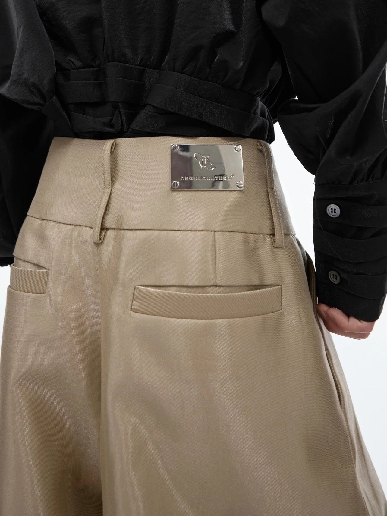 Opium High Waist Casual Pants - Fuga Studios