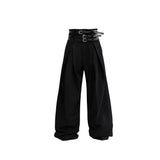 Opium High Waist Drape Pants - Fuga Studios