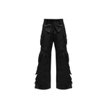 Opium High Waist Leather Pants - Fuga Studios