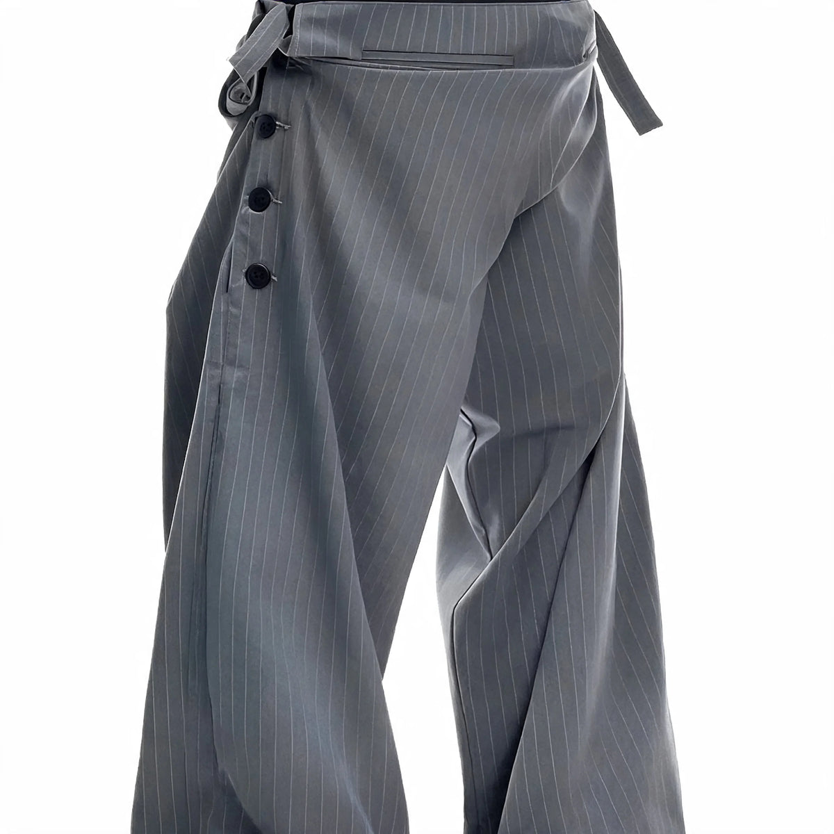 Opium Hybrid Denim-Blazer & Wide-Leg Pants Set - Fuga Studios