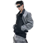 Opium Hybrid Denim-Blazer & Wide-Leg Pants Set - Fuga