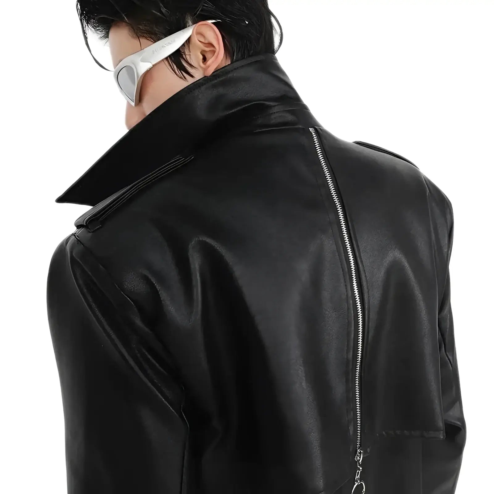 Opium Leather Coat - Fuga Studios