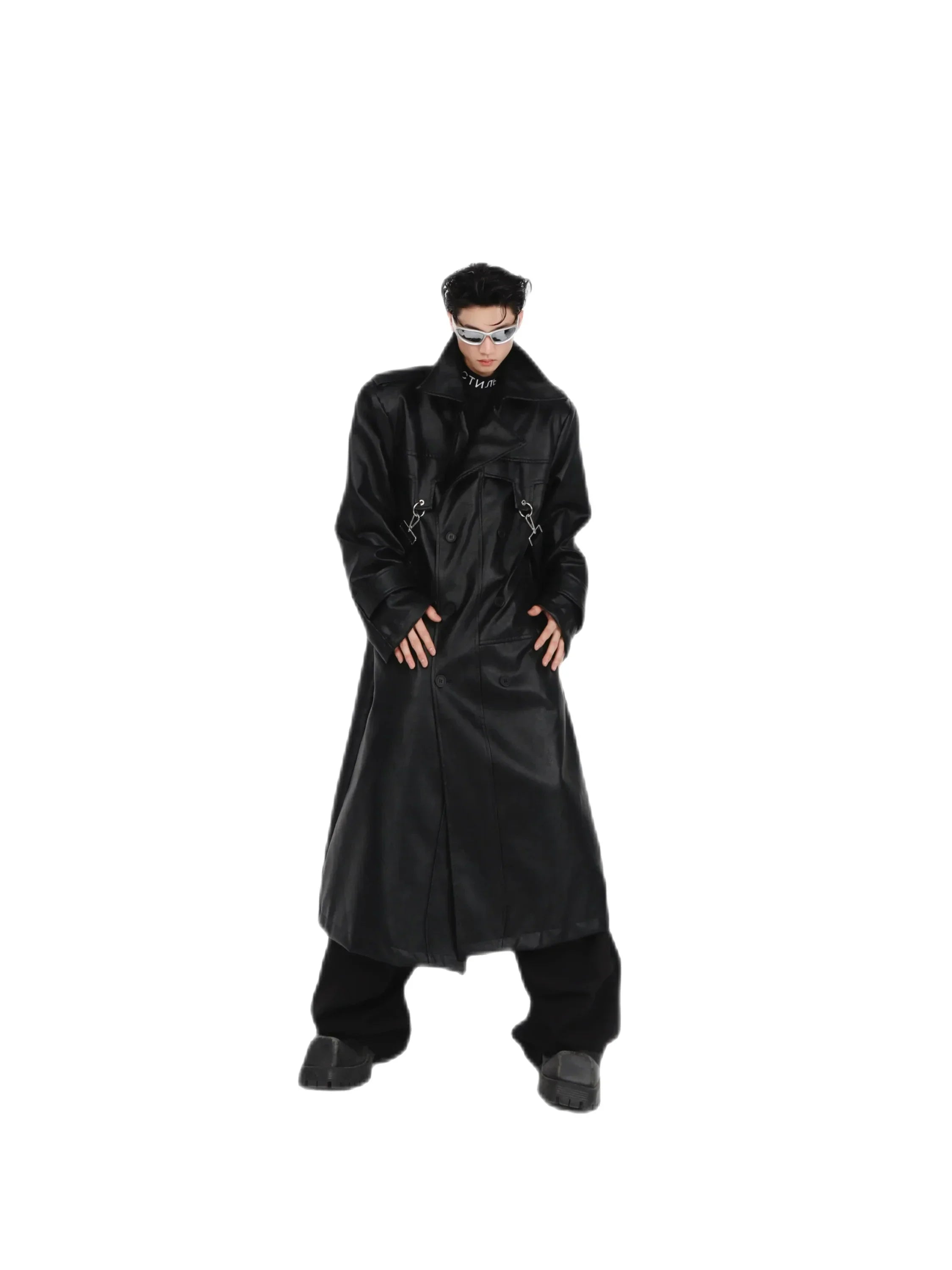 Opium Leather Coat - Fuga Studios