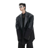 Opium Leather Suit Jacket - Fuga Studios